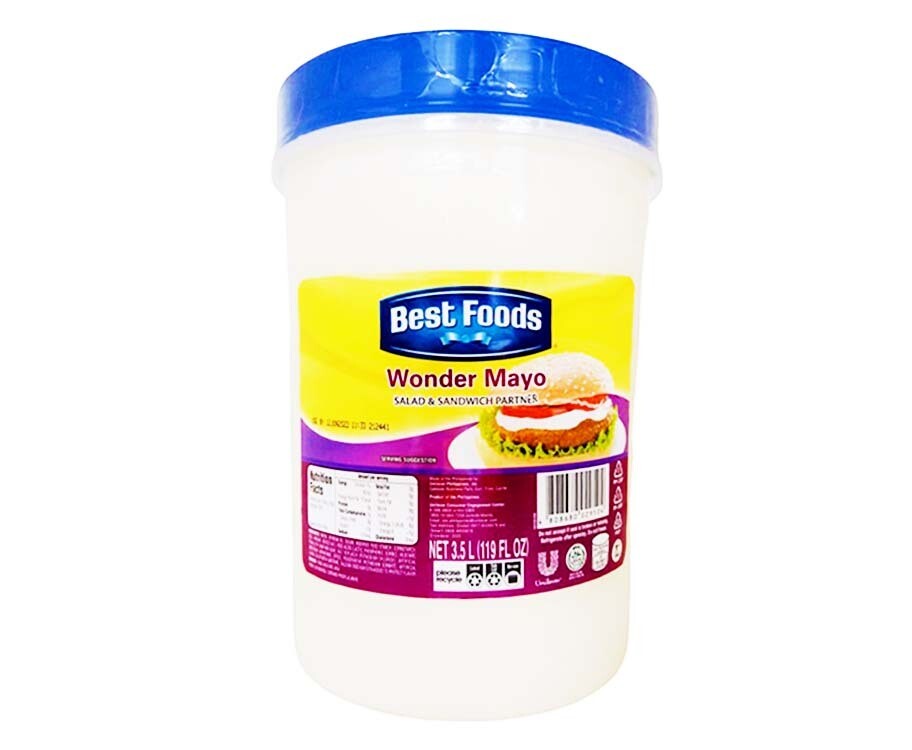 Best Foods Wonder Mayo 3.5L