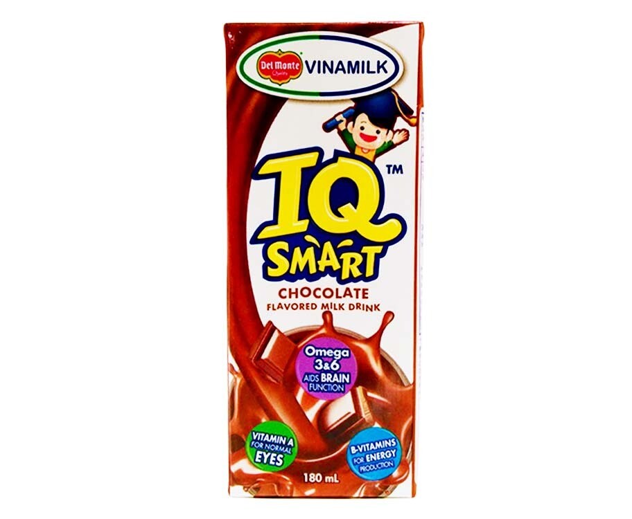 Del Monte Vinamilk IQ Smart Chocolate Flavored Milk Drink 180ml