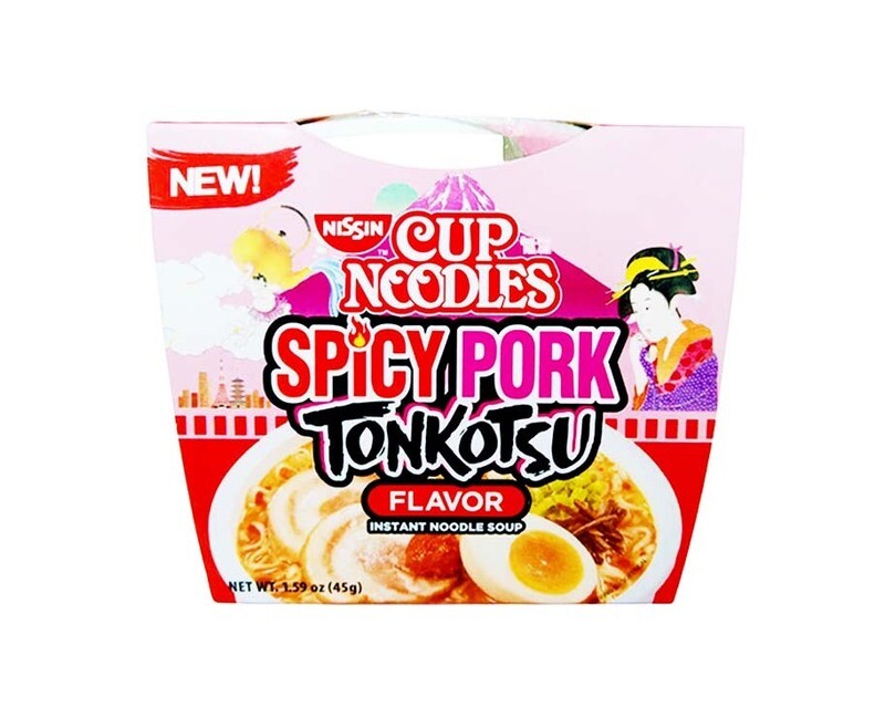 Nissin Cup Noodles Spicy Pork Tonkotsu Flavor 45g