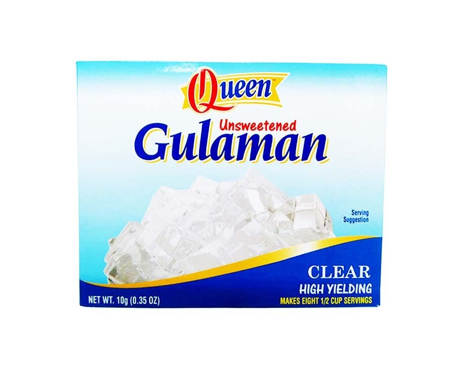 Queen Unsweetened Gulaman Clear High Yielding 10g