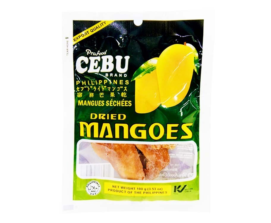 Profood Cebu Brand Dried Mangoes 100g