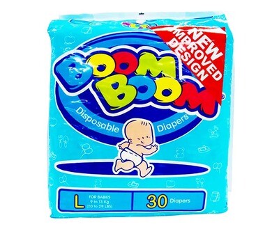 Boom Boom Disposable Diapers L-9 to 13kg
