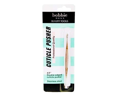 Bobbie Nails Cuticle Pusher Professional Quality