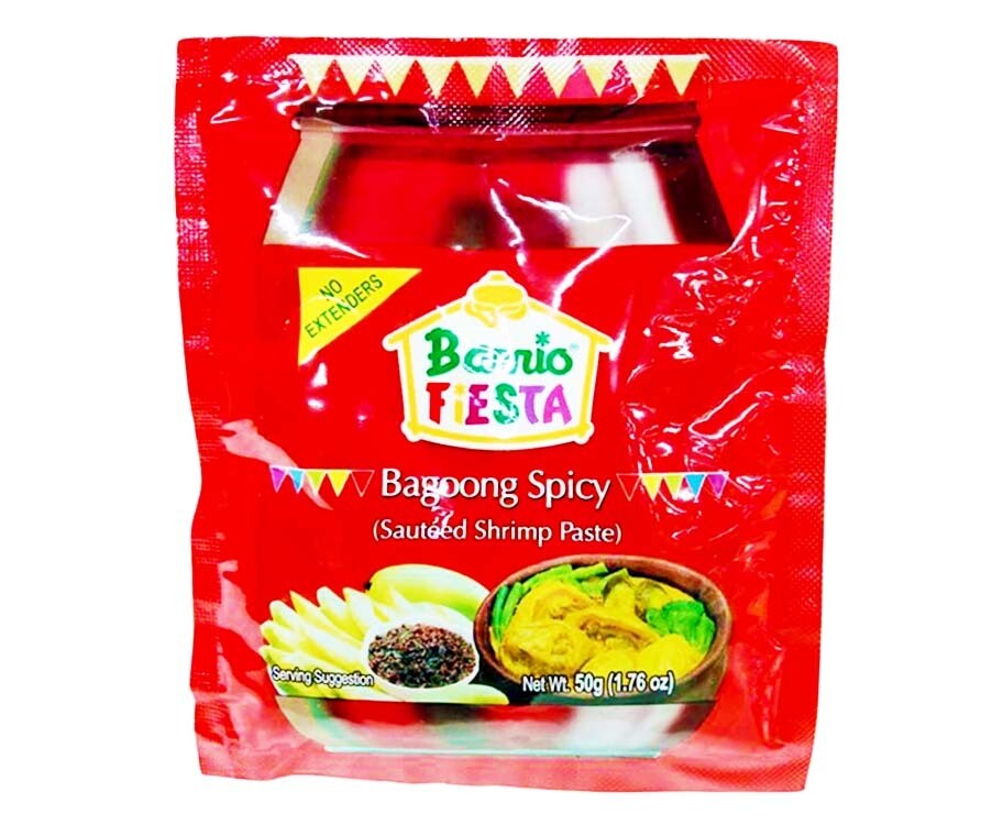 Barrio Fiesta Bagoong Spicy (Sautéed Shrimp Paste) 50g