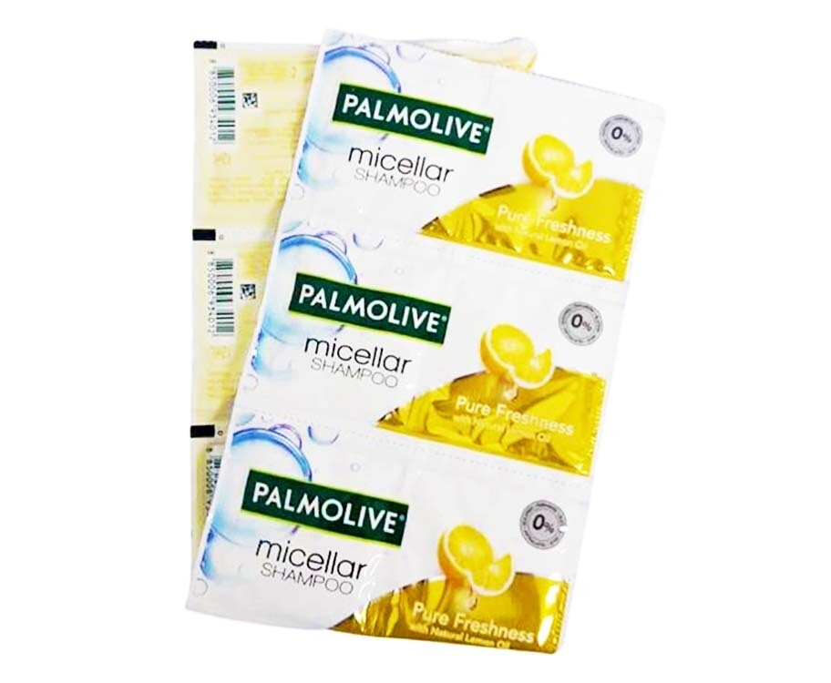 Palmolive Micellar Shampoo Pure Freshness with Natural Lemon Oil (6 Packs x 12mL)