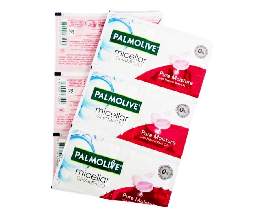 Palmolive Micellar Shampoo Pure Moisture with Natural Rose Oil (6 Packs x 12mL)
