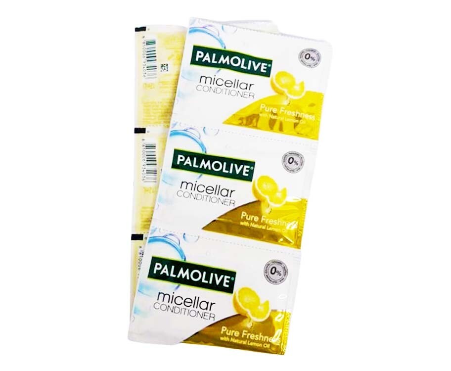 Palmolive Micellar Conditioner Pure Freshness with Natural Lemon Oil (6 Packs x 12mL)