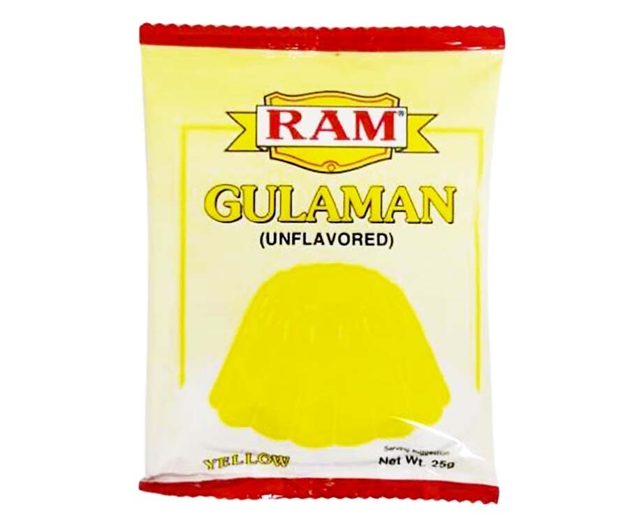 RAM Gulaman (Unflavored) Yellow 25g