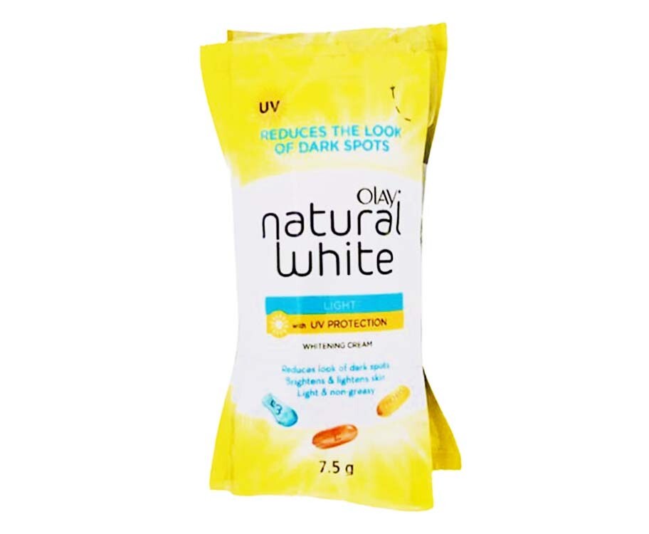 Olay Natural White Light Whitening Cream (6 Packs x 7.5g)
