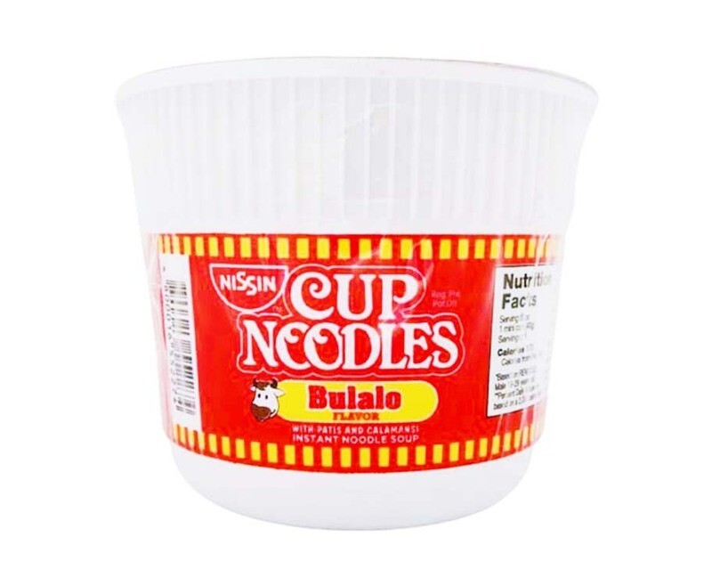 Nissin Cup Noodles Bulalo Flavor with Patis & Calamansi Instant Noodle