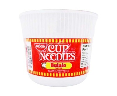 Nissin Cup Noodles Bulalo Flavor with Patis & Calamansi Instant Noodle Soup 40g
