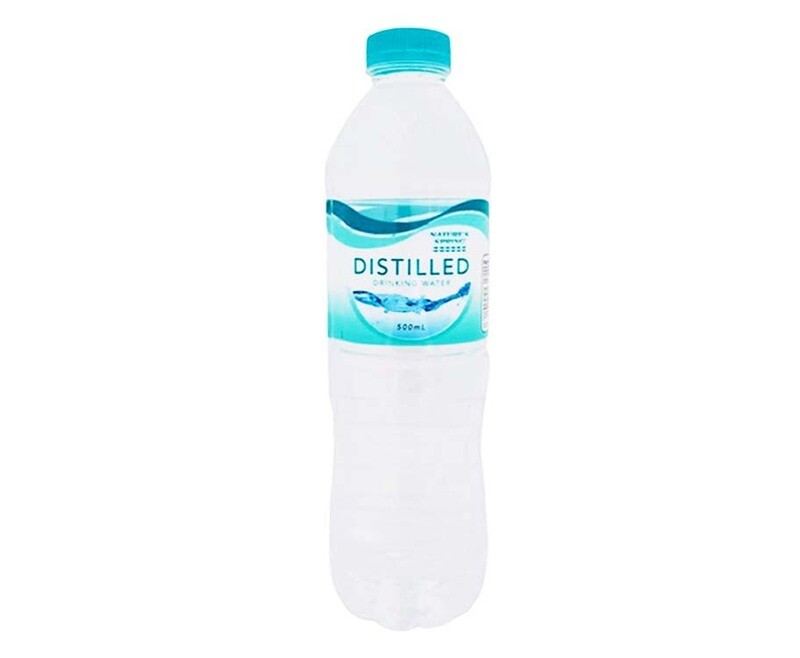 Nature&#39;s Spring Distilled Drinking Water 500mL