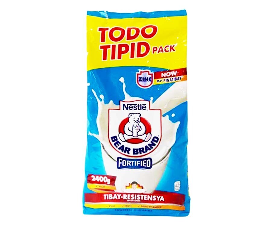 Nestlé Bear Brand Fortified Powdered Milk Drink Todo Tipid Pack 2.4kg