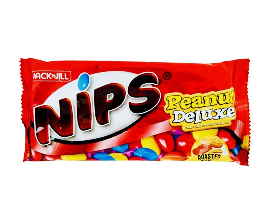 Jack &#39;n Jill Nips Peanut Deluxe Candy Coated Roasted Peanuts 90g