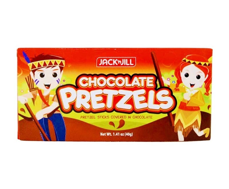 Jack 'n Jill Pretzels Chocolate Sticks 40g