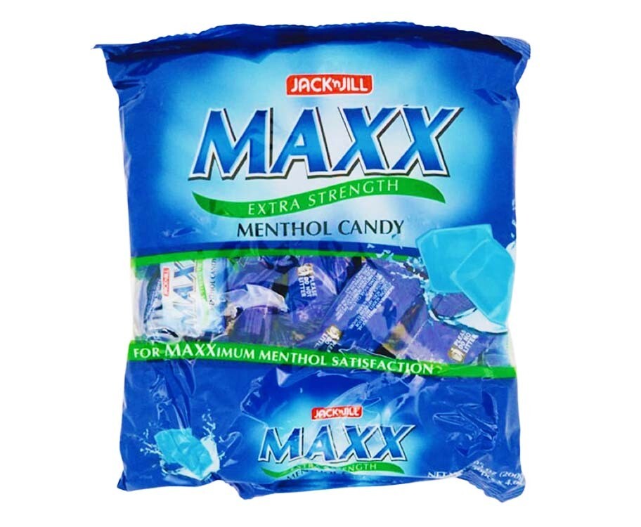 Jack 'n Jill Maxx Extra Strength Menthol Candy 50 Pieces 200g