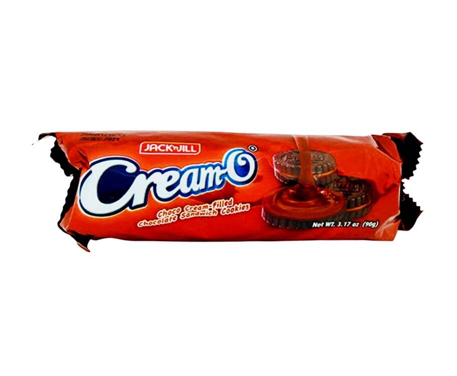 Jack &#39;n Jill Cream-O Choco Cream-Filled Chocolate Sandwich Cookies 90g