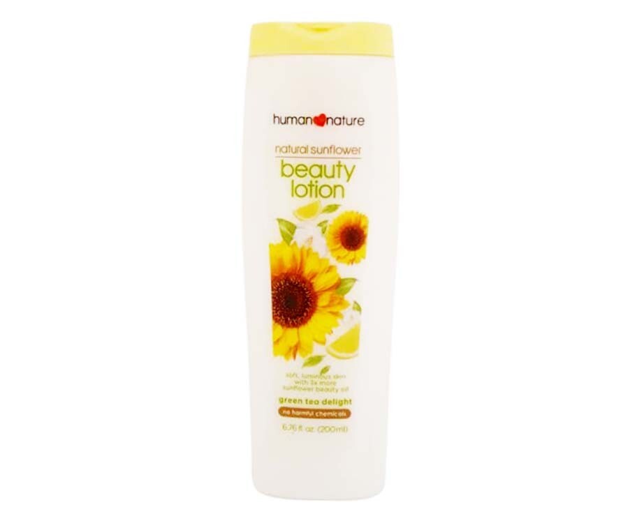 Human Nature Natural Sunflower Beauty Lotion Green Tea Delight 200mL