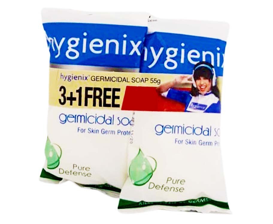 Hygienix Germicidal Soap (3+1 Packs x 55g)