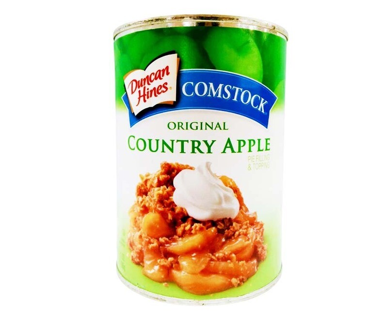 Duncan Hines Comstock Original Country Apple Pie Filling &amp; Topping 21oz (595g)