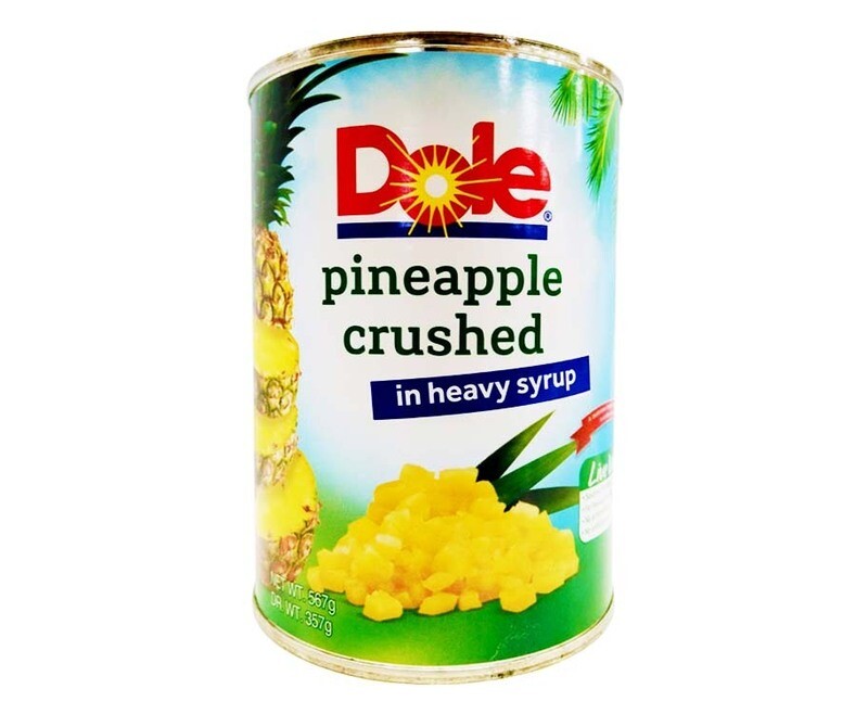Dole Pineapple Crushed in Heavy Syrup 567g