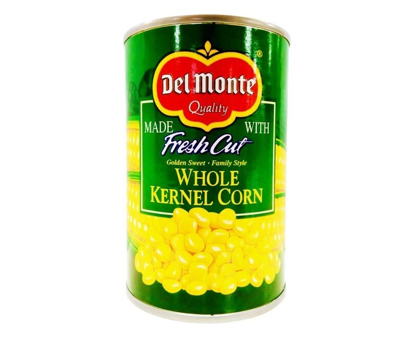 Del Monte Golden Sweet Family Style Whole Kernel Corn 420g