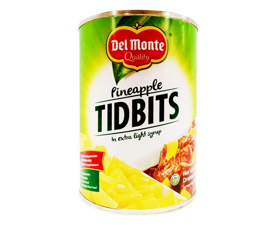 Del Monte Pineapple Tidbits in Extra Light Syrup 560g