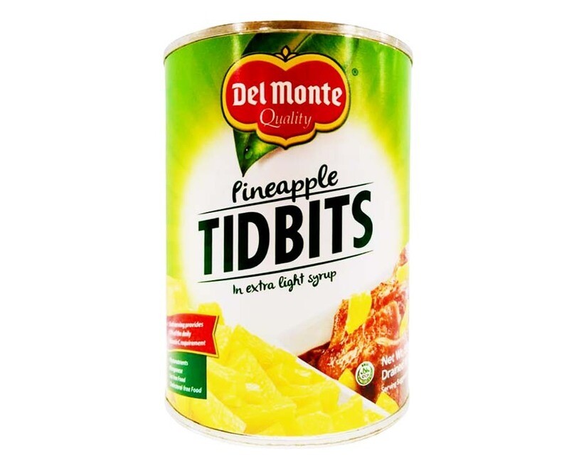 Del Monte Pineapple Tidbits in Extra Light Syrup 560g