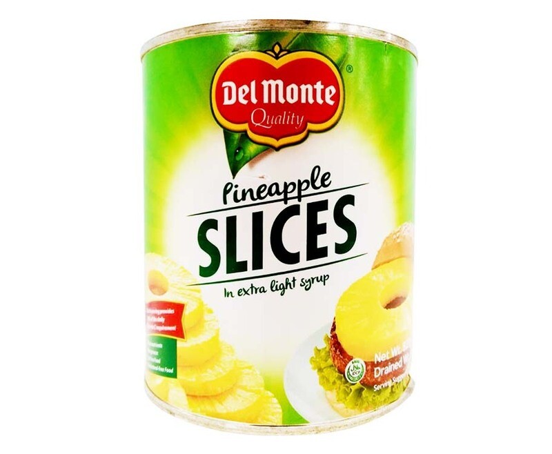 Del Monte Pineapple Slices in Extra Light Syrup 822g