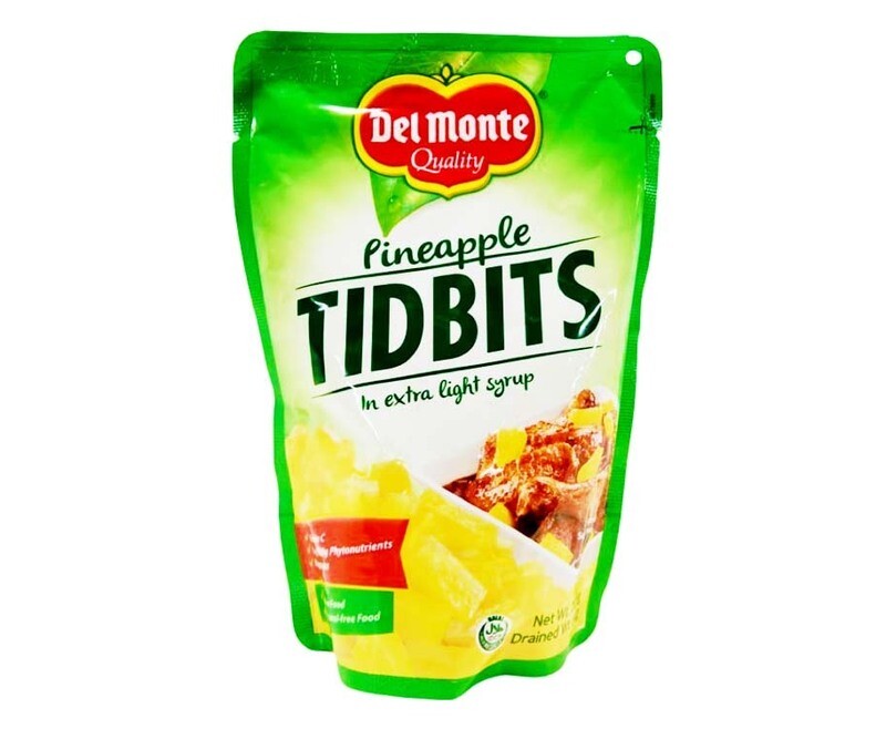 Del Monte Pineapple Tidbits in Extra Light Syrup 200g