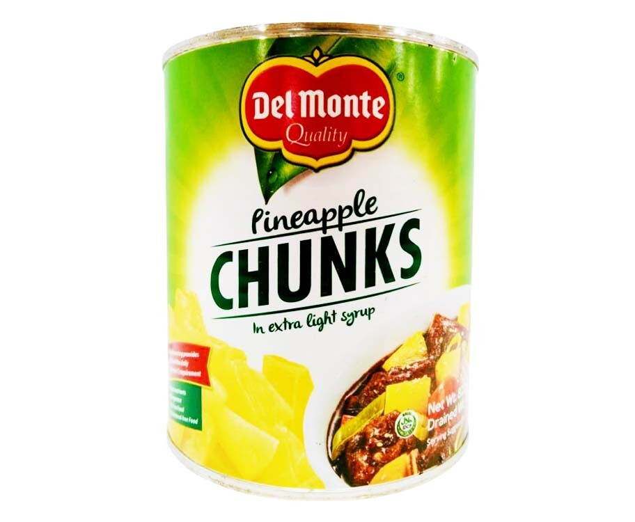 Del Monte Pineapple Chunks in Extra Light Syrup 822g