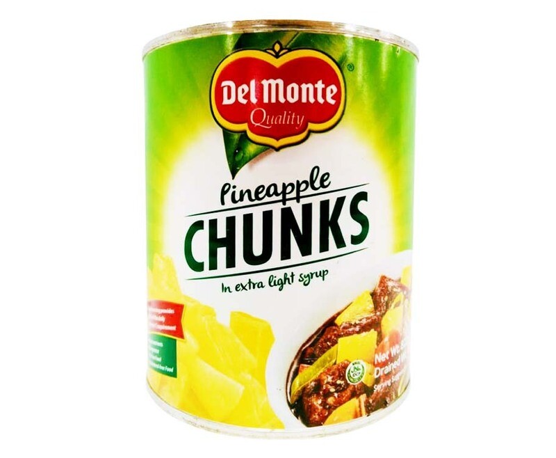 Del Monte Pineapple Chunks in Extra Light Syrup 822g
