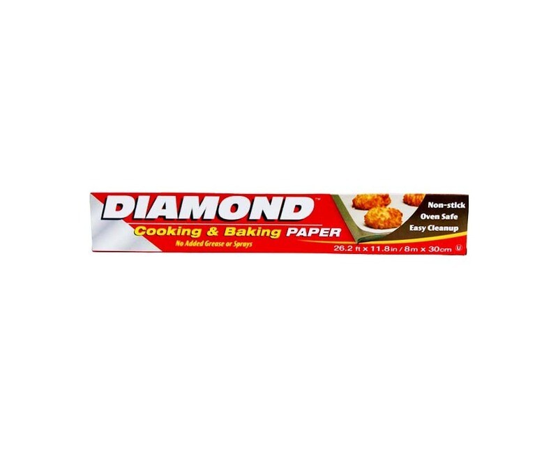 Diamond Cooking &amp; Baking Paper (8m x 30cm)