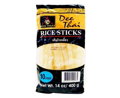 Dee Thai Rice Sticks 10mm 14oz 400g
