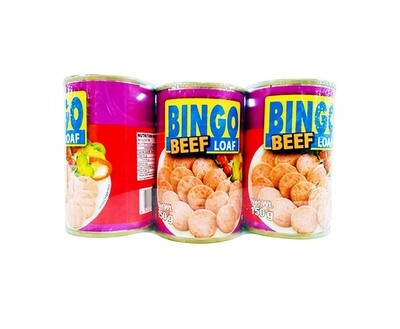 Bingo Beef Loaf (3 Packs x 150g)