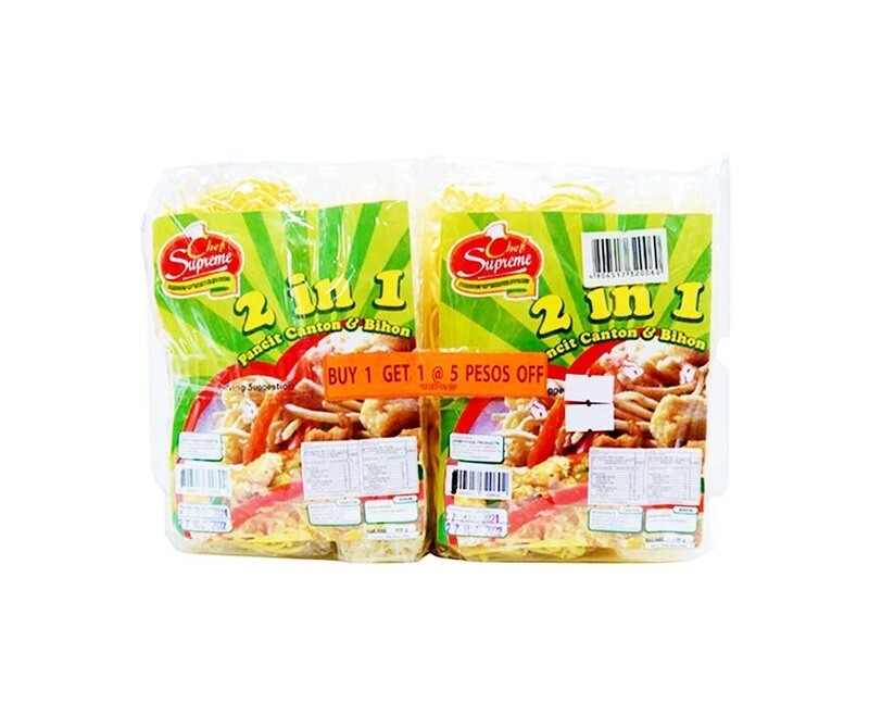 Chef Supreme 2-in-1 Pancit Canton &amp; Bihon 400g