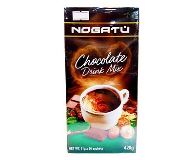 Nogatu Chocolate Drink Mix (20 Sachets x 21g)