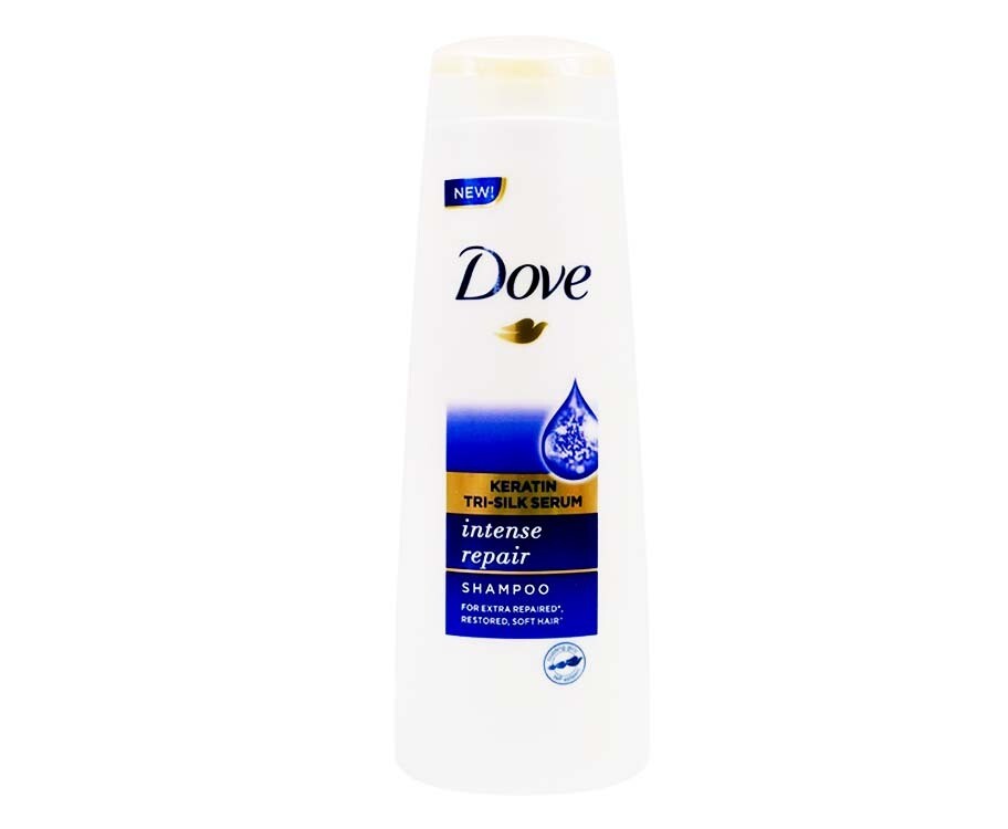 Dove Keratin Tri-Silk Serum Intense Repair Shampoo 340mL