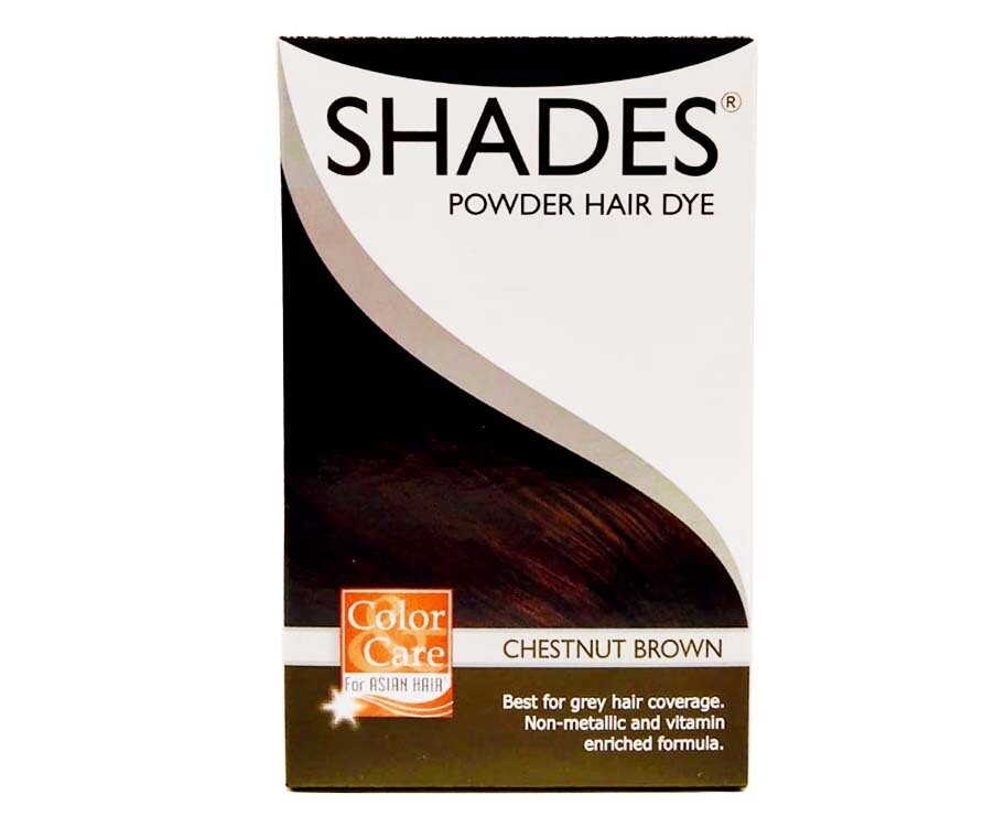 Shades Powder Hair Dye Chesnut Brown 9g