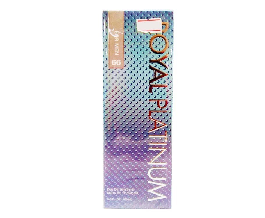Royal Platinum 360° Perfume Eau de Toilette For Men 66 100mL