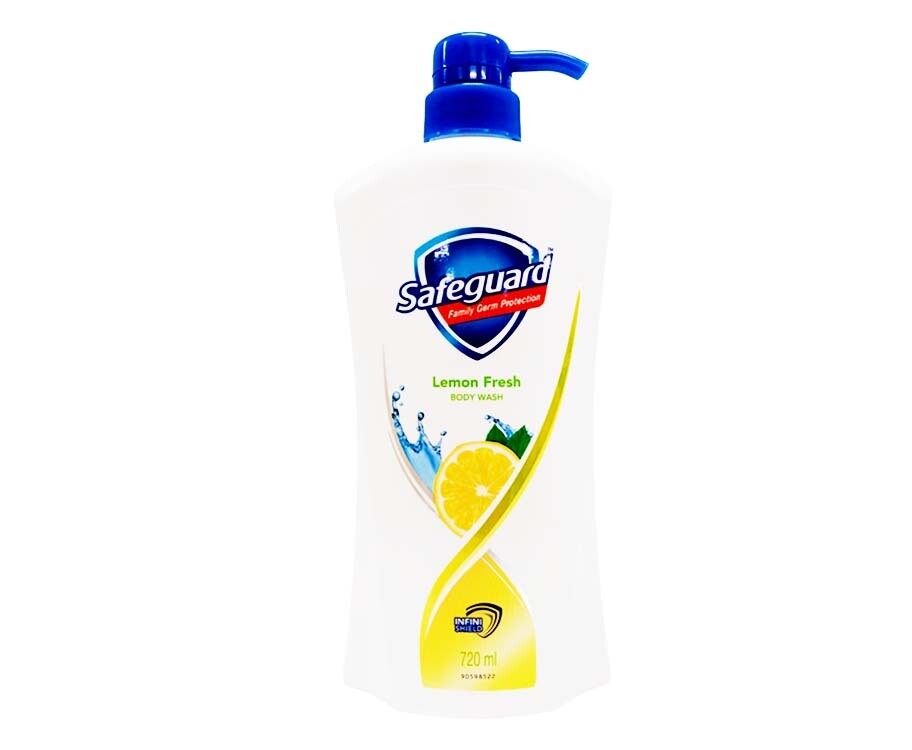 Safeguard Family Germ Protection Lemon Fresh Body Wash 720mL