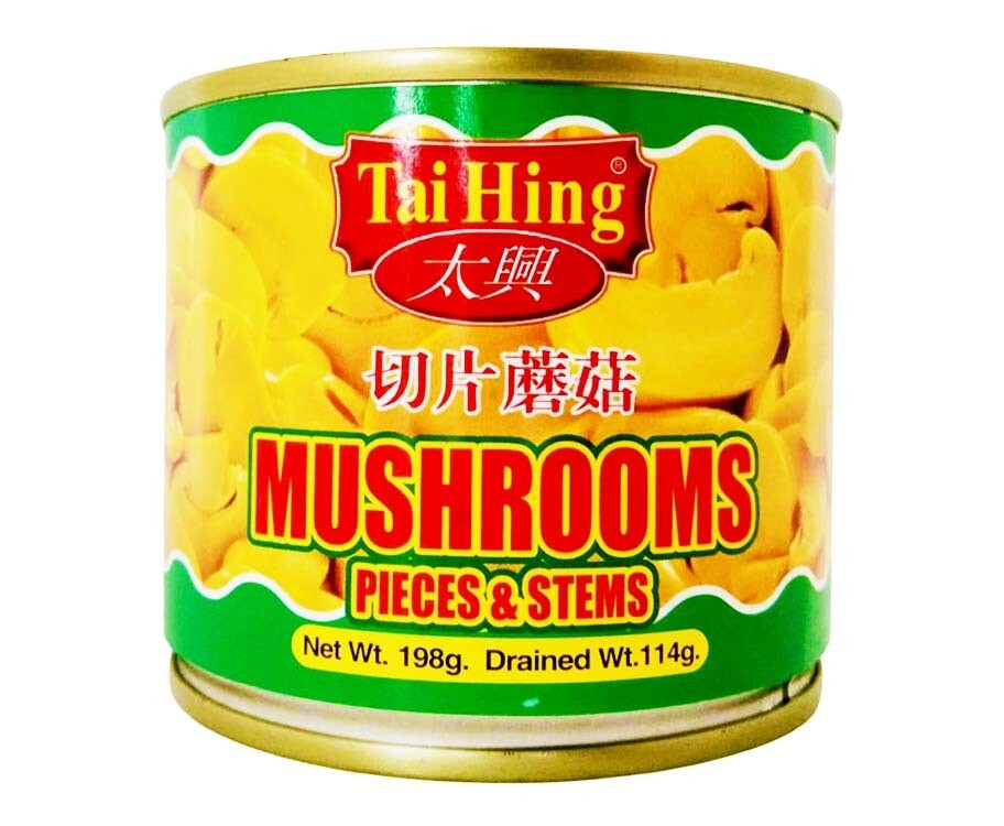 Tai Hing Mushrooms Pieces &amp; Stems 198g
