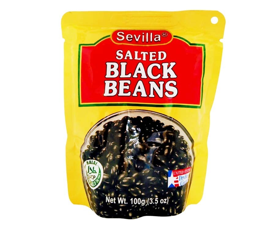 Sevilla Salted Black Beans (3.5oz) 100g