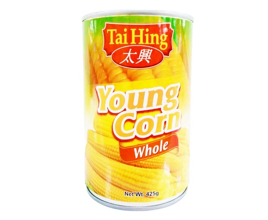 Tai Hing Young Corn Whole 425g