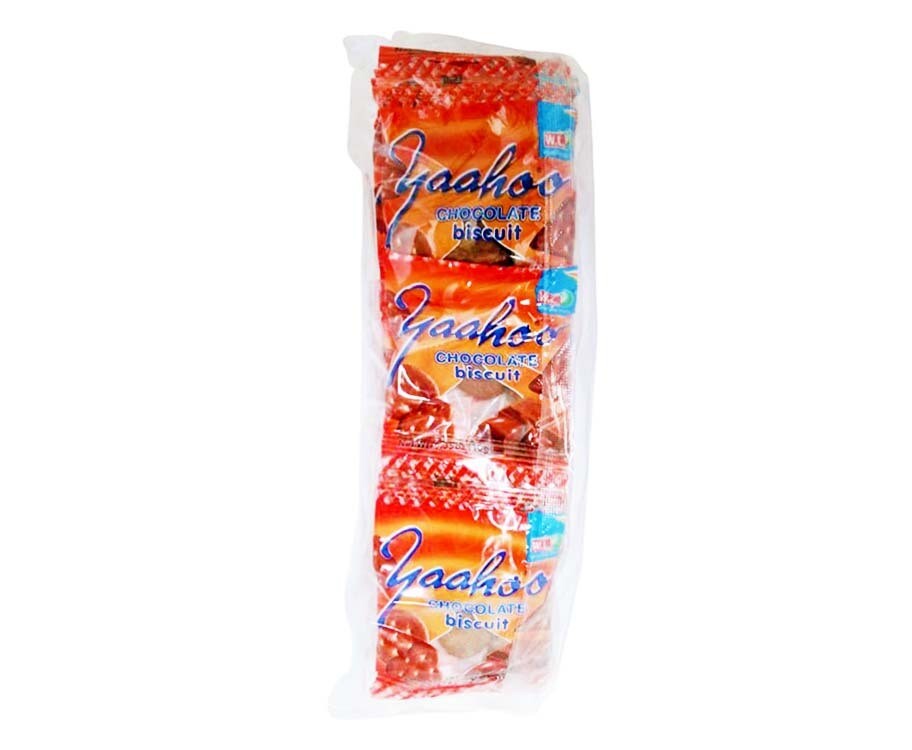 W.L. Yaahoo Chocolate Biscuit (20 Packs x 10g)