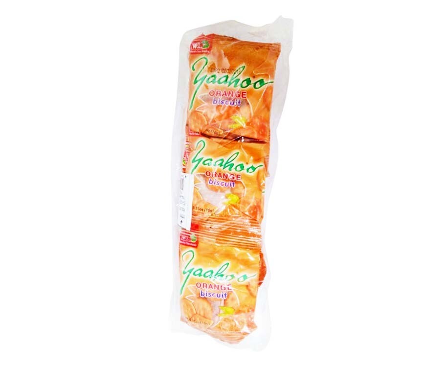 W.L. Yaahoo Orange Biscuit (20 Packs x 10g)