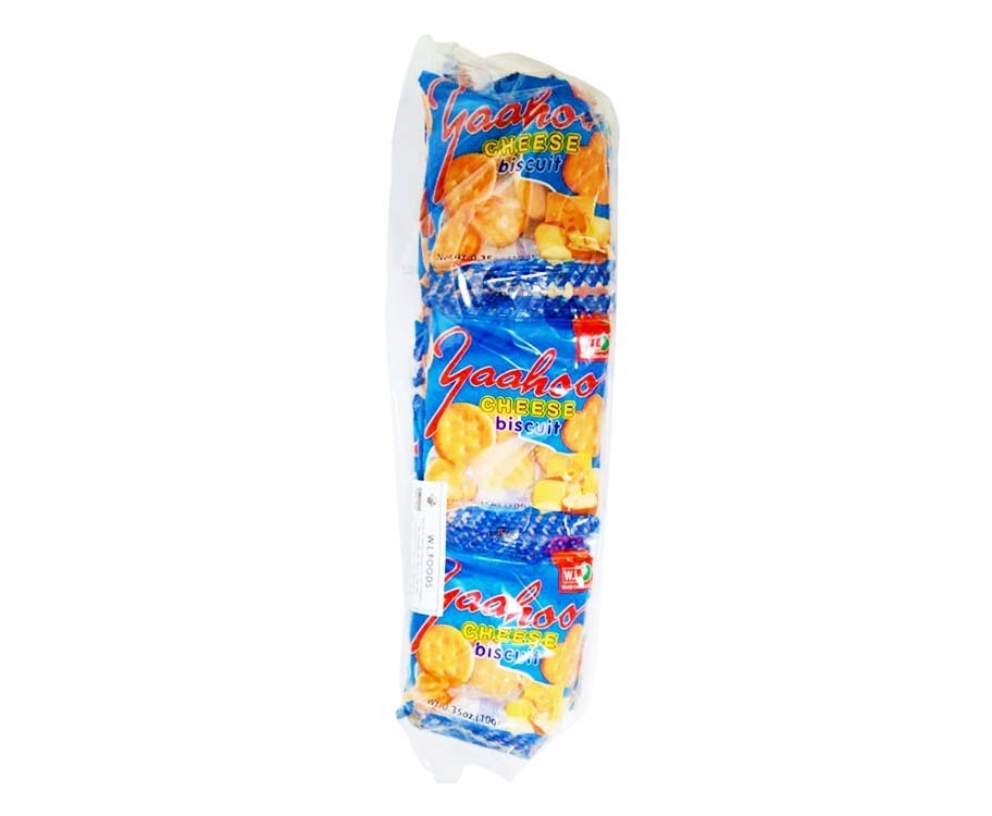 W.L. Yaahoo Cheese Biscuit (20 Packs x 10g)