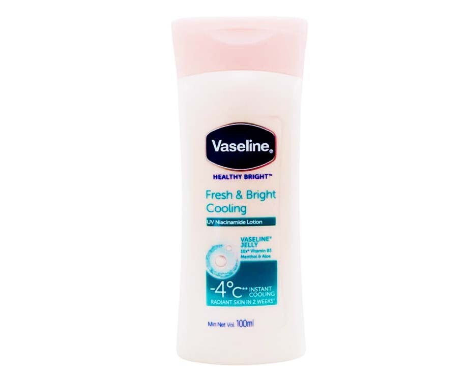 Vaseline Healthy Bright Fresh &amp; Bright Cooling Fair UV Niacinamide Lotion 100mL