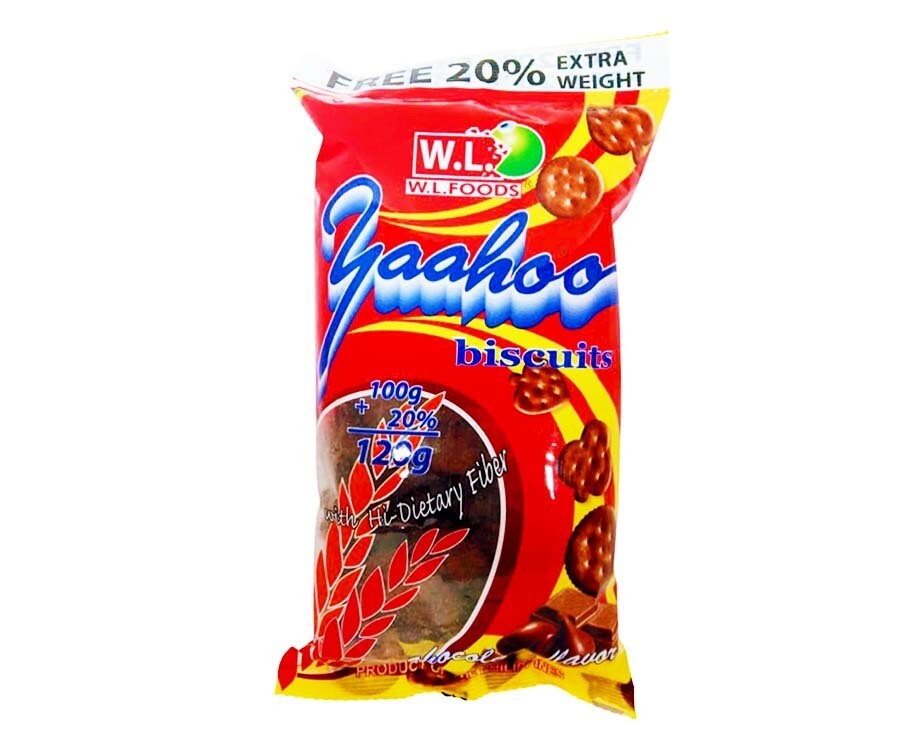 W.L3 Yaahoo Biscuits Chocolate Flavor 120g