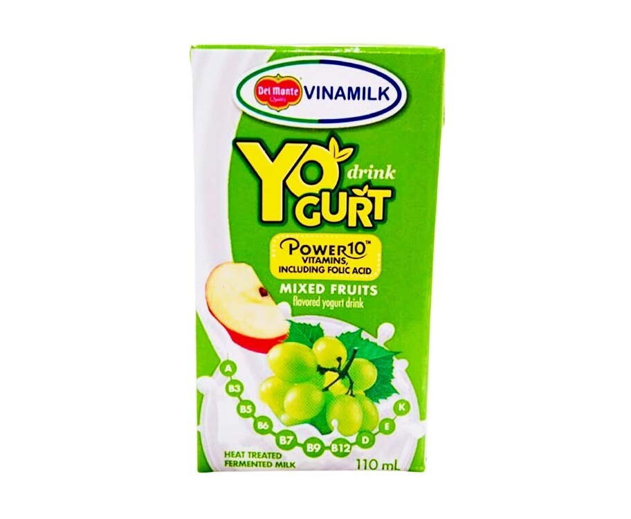 Del Monte Vinamilk Yugurt Drink Mixed Fruits 110mL